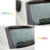 Rear Window Trim Side Spoiler Wing Canard Splitter Trunk Lid Tail Gate Cover Strip Shade For Volkswagen VW Tiguan MK2 2017-