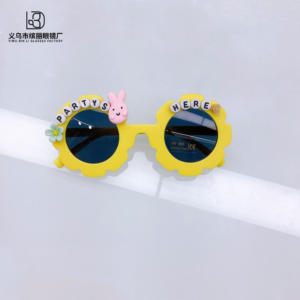 Модные детские солнцезащитные очки своими руками солнцезащитный крем защита от ультрафиолета детские солнцезащитные очки для путешествий индивидуальные очки для мальчиков и девочек Tide