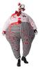 Inflatable Evil Clown Costume, Unisex, 165cm-175cm