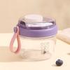 Food Storage Salad Containers Portable Overnight Oatmeal Cup Reusable Yogurt Cups Student