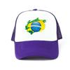 Men Women Football Brazil Team Snapback Cap 2018 Brazil Fan Soccer Sports Cap Yellow Green Brazil National Parrot Flag Hat YY456