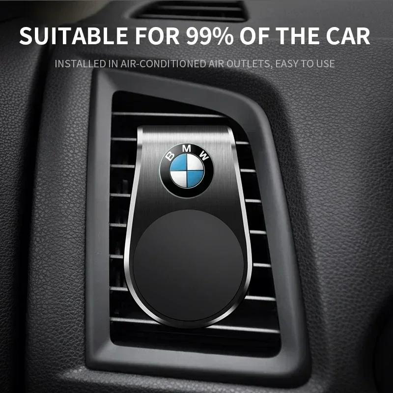 E90 For BMW Car Magnetic L-shaped Car Dedicated GPS Phone Holder Accessories For BMW M M1 M3 M5 M6 M2 X1 X2 X3 X5 X6 X4 E39 E46