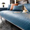 Simple Cloth Fabric Leather Sofa Mat Waterproof Dustproof Couch Cushion Modern All-season Universal Protective Cover Home Decor
