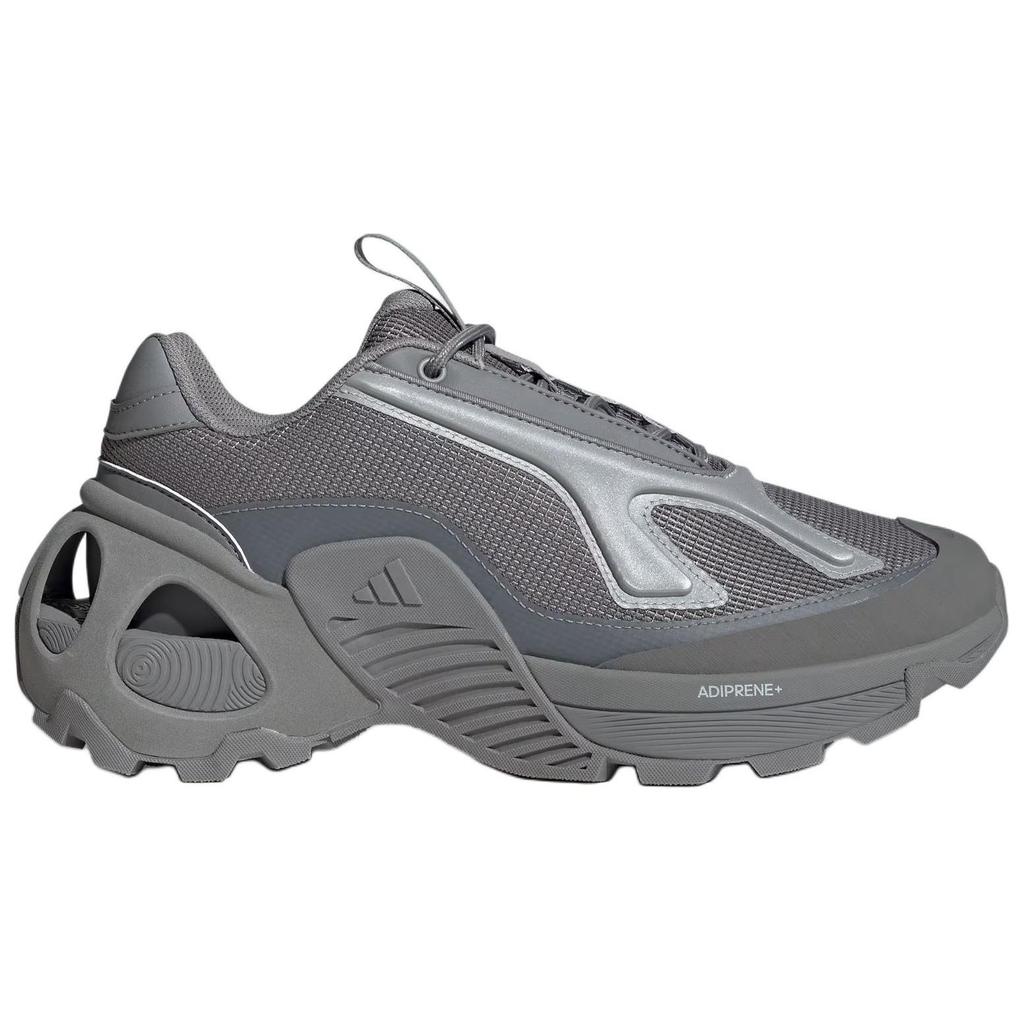 Adidas Wonder Runner Comfortable Soft Non-Slip Wear-Resistant Low-Top Casual Running Shoes Unisex Sneakers Gray Silver JR9180