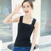 2025 Универсальный женский топ-жилет на широких бретелях в корейском стиле для студенток