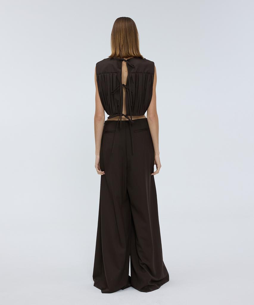 Meuameu Wide Pleated Pants