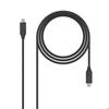 Câble USB-C 3.1 NANOCABLE 10.01.4101 Noir (1 M) - - - NANOCABLE
