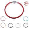 3mm Charm Fit European Couples Men and Women Children Charms Original Leather Bracelet Jewelry Women's Fashion Gift