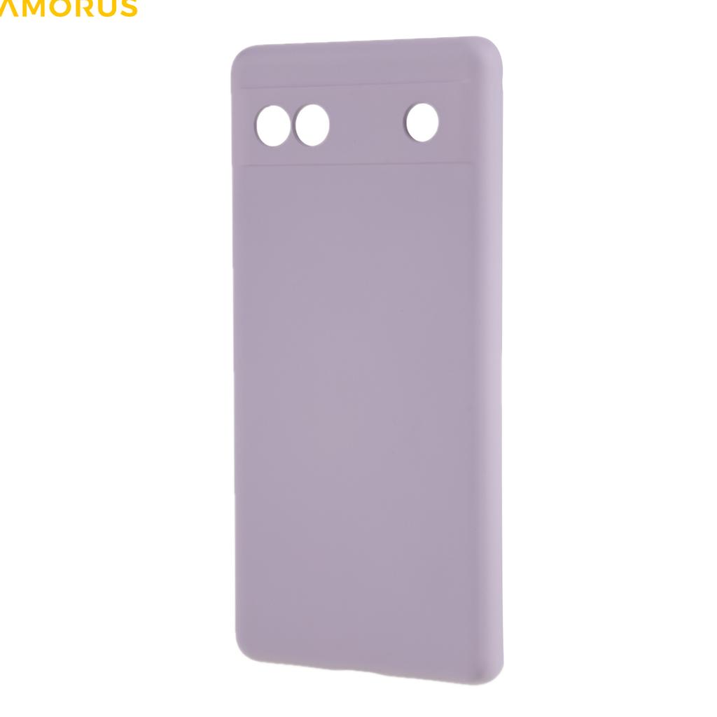 For Google Pixel 6a Case Precise Cutouts TPU Fiber Lining Shockproof Phone Cover
