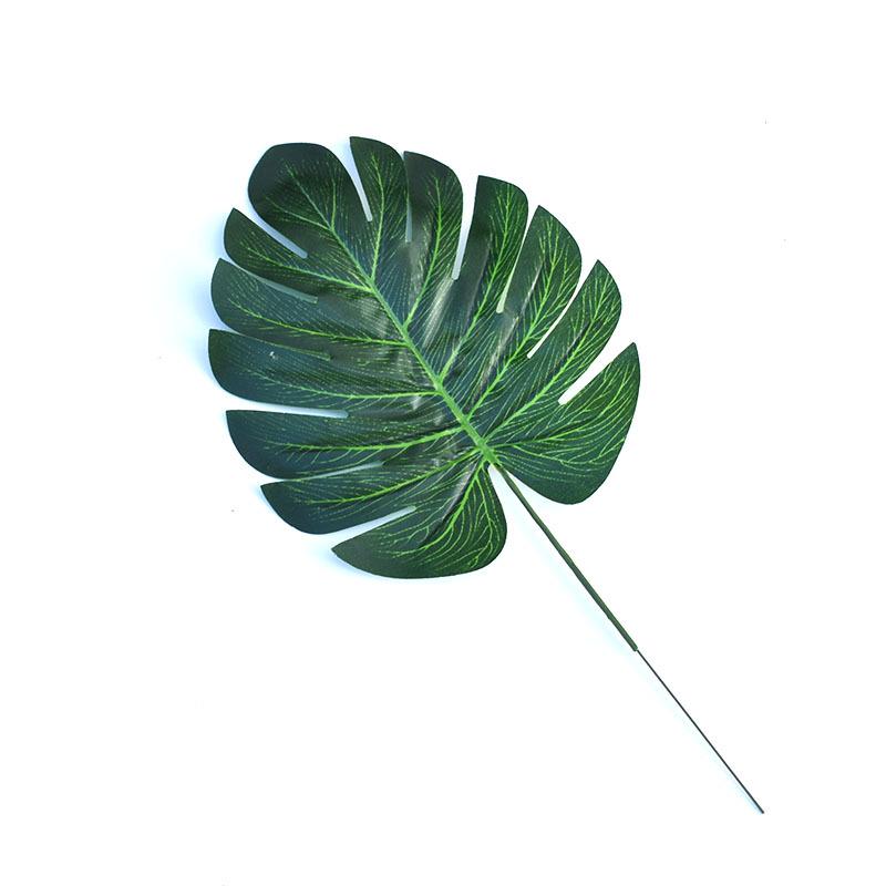 Artificial Monstera, Areca, Fan Palm Leaf Branches for Wedding Decor