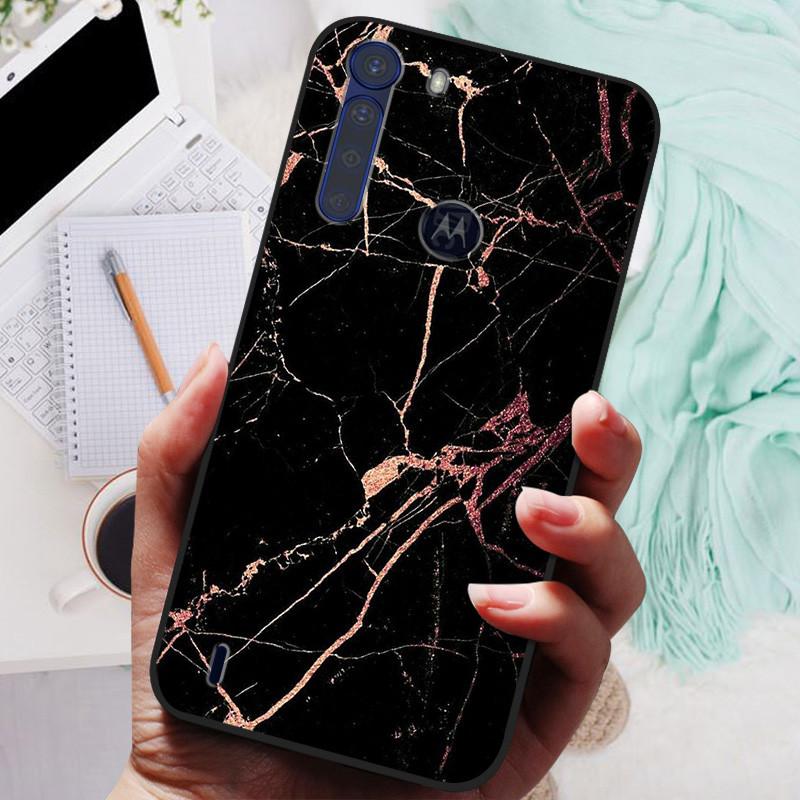 Чехол для Motorola One Fusion Черный бампер Мягкий силиконовый чехол Для Moto One Fusion Plus Чехлы для телефонов OneFusion Fusion+ Funda Shell