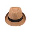Мужская фетровая шляпа Jazz Cotton and Linen Pure Hat Dad Hat Imp Sun Shield Sun Hat White Hat Свадебные фетровые шляпы