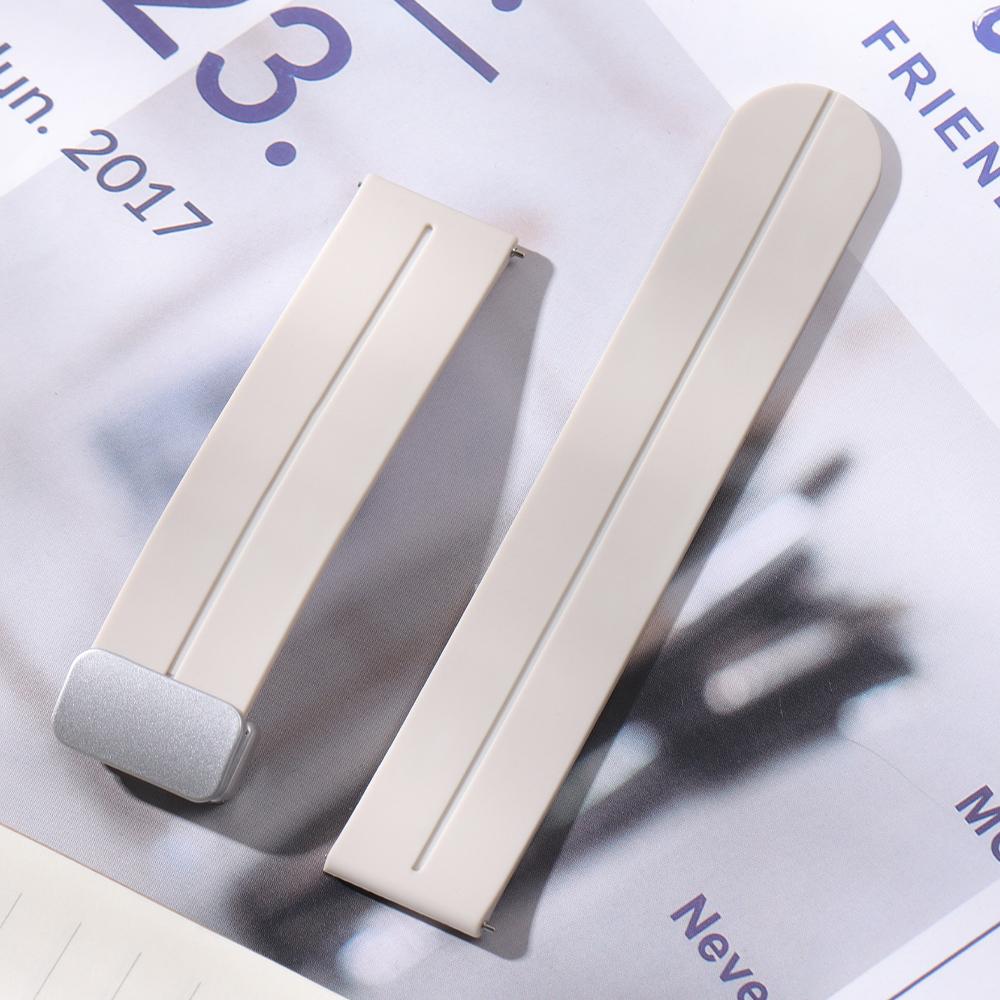 18 мм 20 мм 22 мм Складная пряжка Силиконовый ремешок для ремешка Rolex Универсальный мягкий резиновый ремешок Быстросъемный сменный браслет