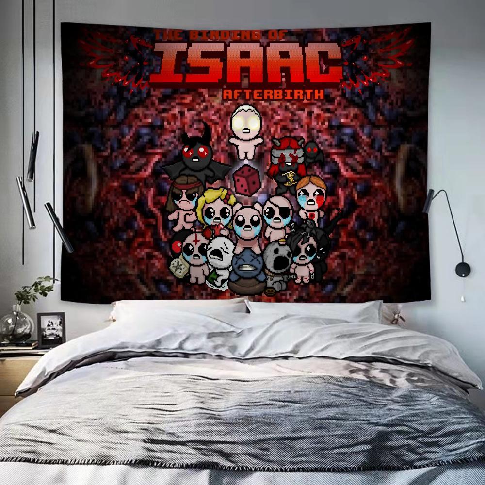 Binding of Isaac Красочный Гобелен Настенный Бохо Настенные Гобелены Мандала Настенные Полотна