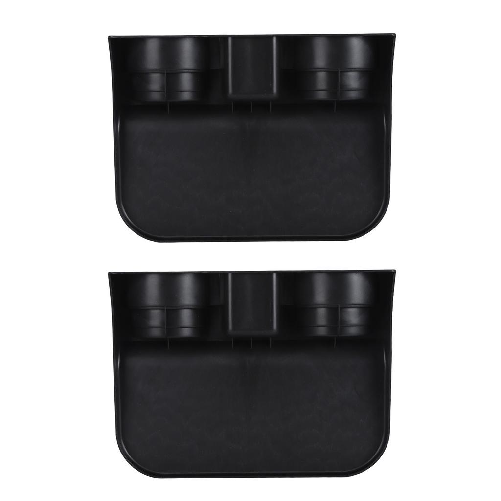 2Pcs Car Seat Wedge Cup Holder Space Saving Washable Removable Car Seat Gap Filler Cup Organizer