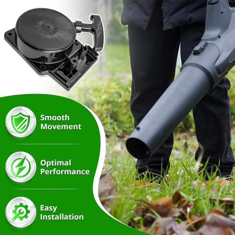 Ratchet Drive Recoils Starter Recoils Starter Assembly With Spring Loaded Reset Mechanism Part Number 576594001