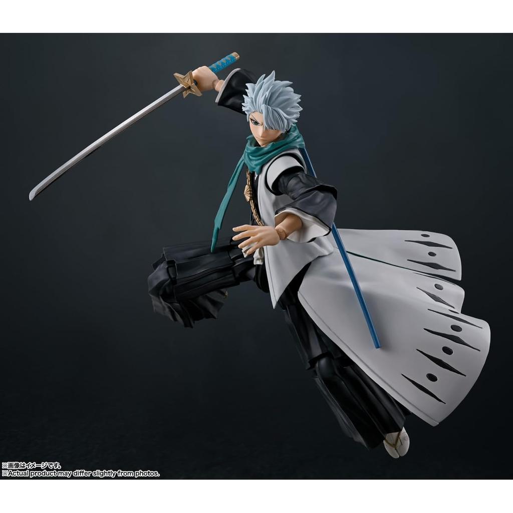 TAMASHII NATIONS С.Х.. Фигурка Figuarts BLEACH Toshiro Hitsugaya 135 мм из ПВХ и АБС окрашена