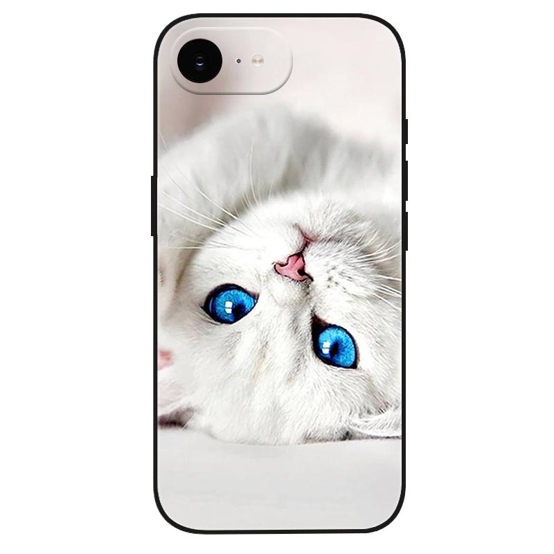 For iPhone 17e Case Silicone Luxury Space Cute Painted Soft Bumper for iPhone 17e 2026 17 e Phone Cover TPU Funda Shockproof