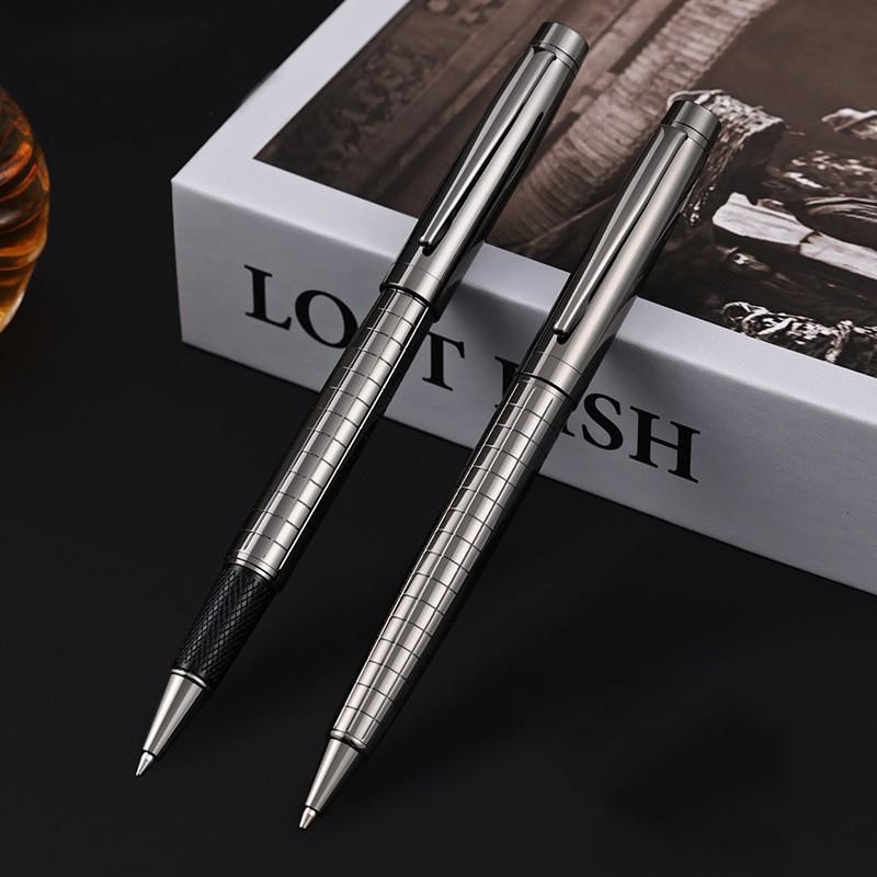 Luxury High-quality Business Metal Signature Pens, Ballpoint Pens for Daily Writing, School Office Stationery Supplies
