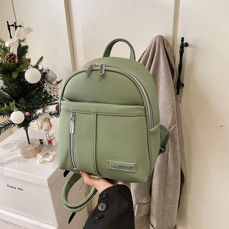 Модный универсальный рюкзак для поездок Женский новый большой вместимости Простой универсальный дорожный маленький рюкзак