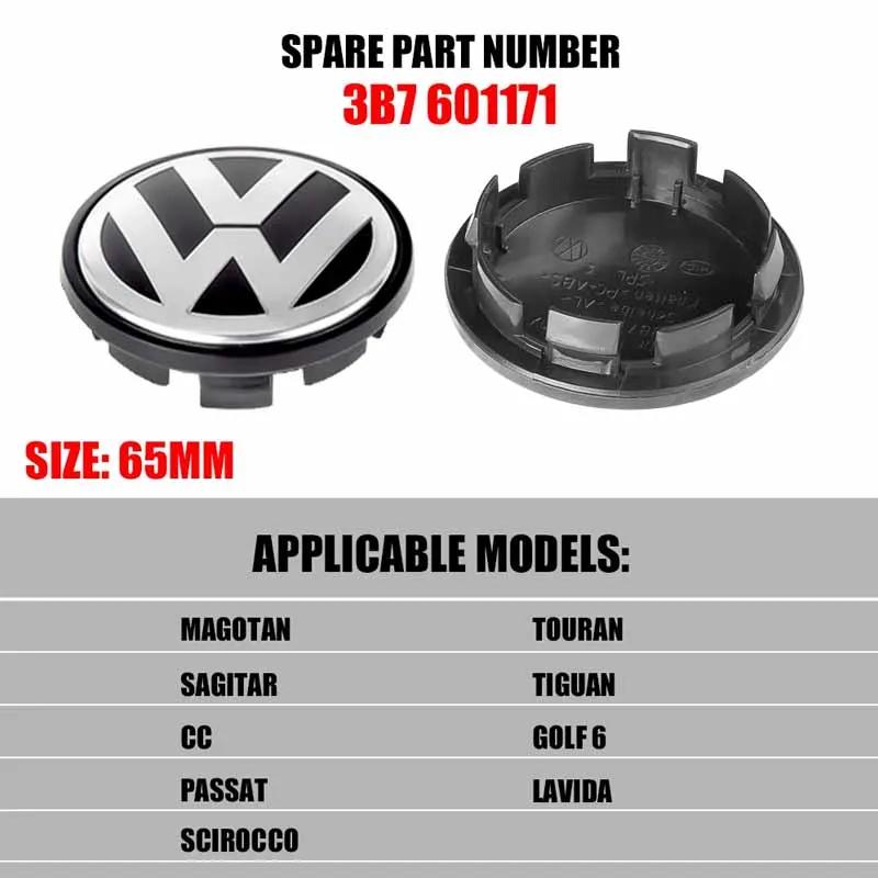 Для VOLKSWAGEN VW 4 шт. 56/65/66 мм Центральные колпачки ступиц колес Автомобильные колпачки Ступицы Колпачки Ступицы Аксессуар Для Volkswagen VW GTI Golf Jetta Polo Beetl