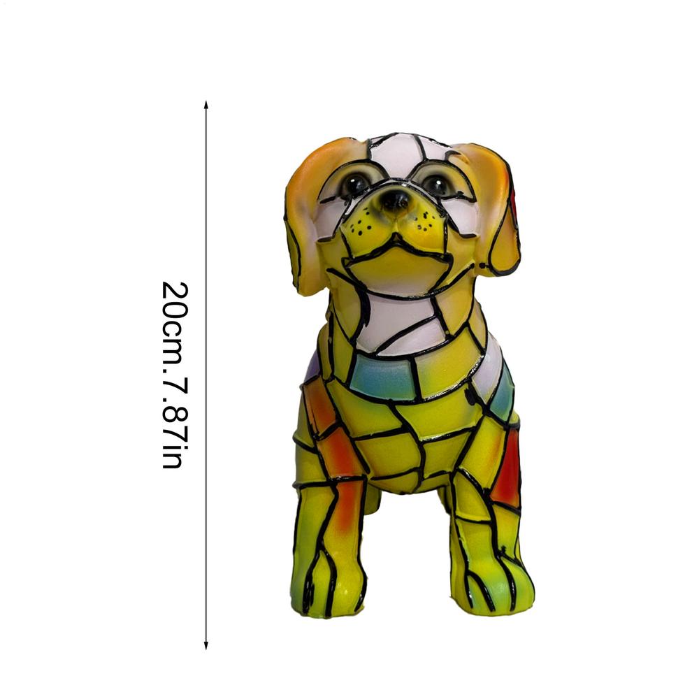 Animal Table Lamp LED Animal Bedside Table Lights Handmade Resin Sculpture Lamp Colorful Night Lighting for Nursery Bedroom Home