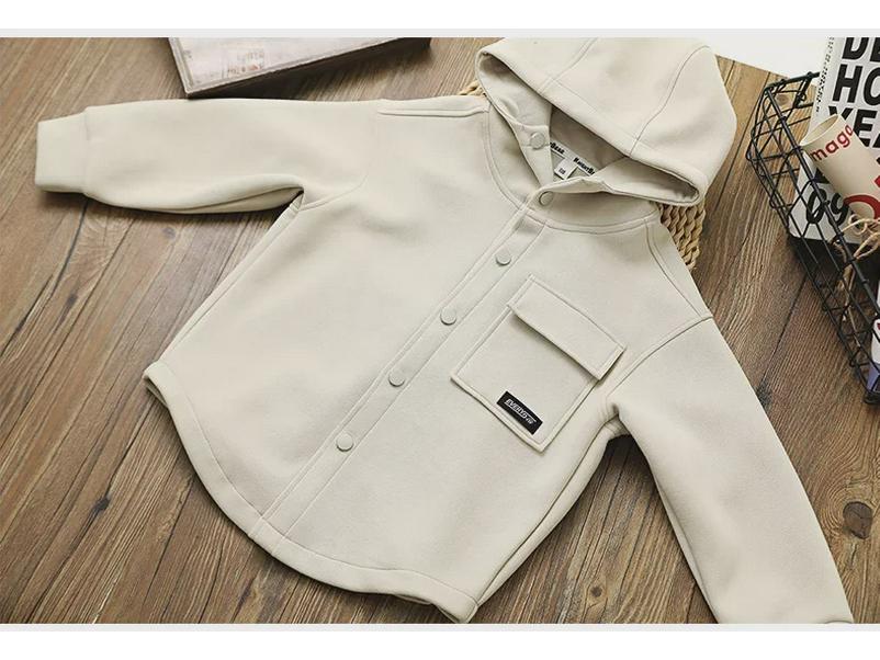 Kids' Hooded Jackets 2024: Spring & Autumn Korean Style for Boys & Girls