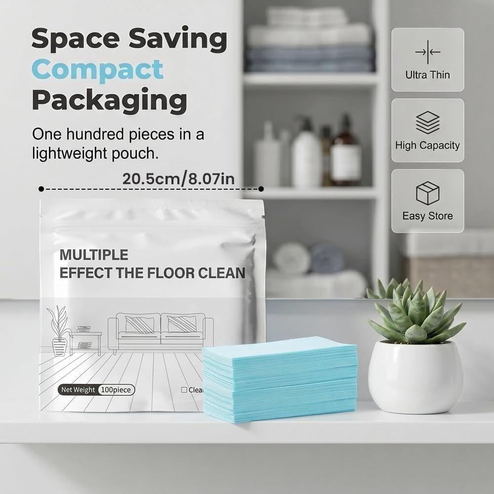 30/60/100pcs Multi-Effect Multi Surface Cleaner Brightening Dissolvable Cleaning Sheets