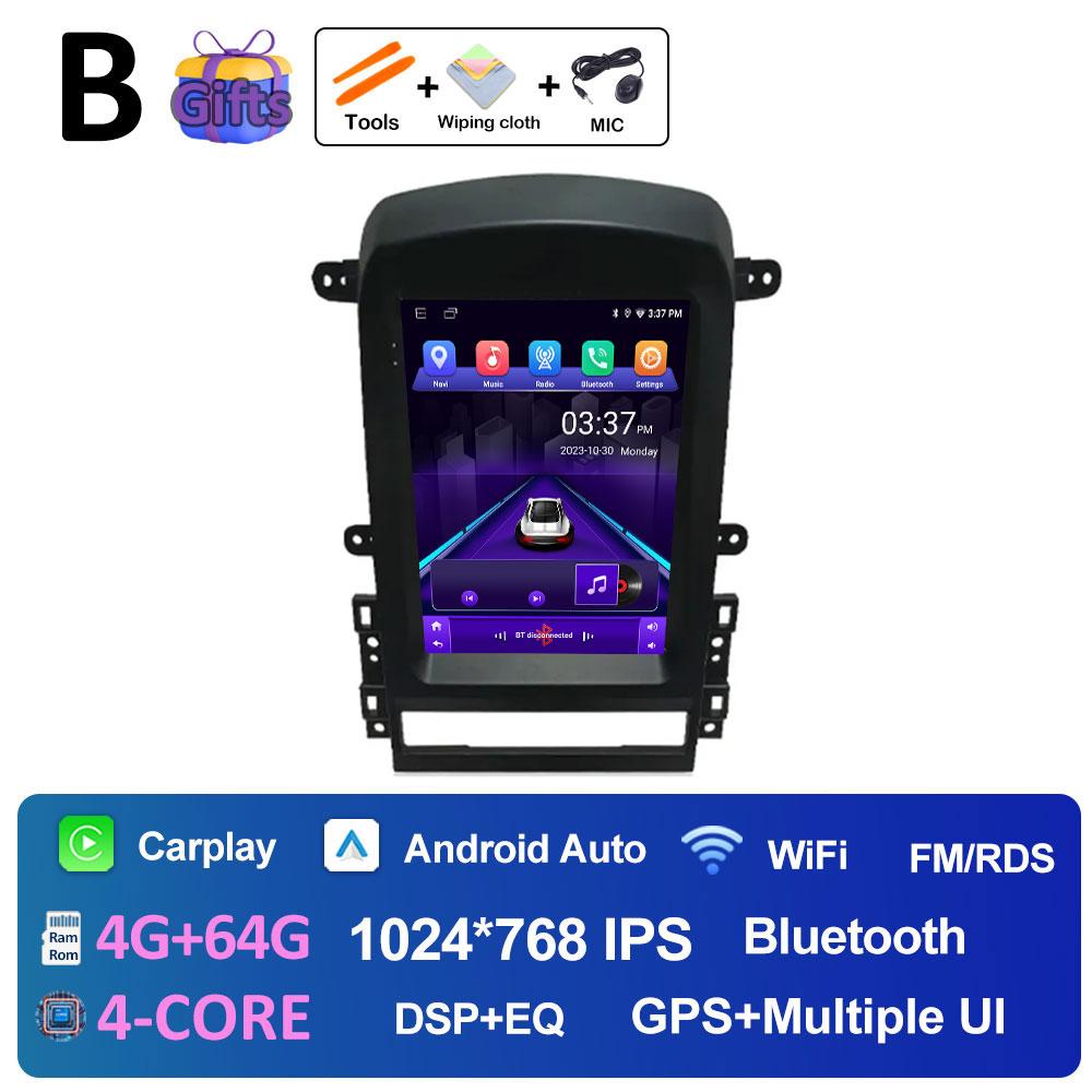 Android Auto Wireless Carplay For Chevrolet Captiva 2006 2007 2008 2009 2010 2011 2012 GPS Navigation Bluetooth WIFI Accessories