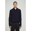 Japan Shawl Collar Ribbed Merino Wool Sweater
