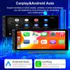 Android  6.9" Car Intelligent Systems Multimedia Radio Wireless Carplay Bluetooth For VW Toyota Nissan 1 DIN