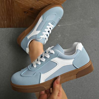 Модные Новые Удобные и Прочные Женские Кроссовки для Бега Весна и Осень Элегантные Спортивные Туфли на Шнуровке для Отдыха