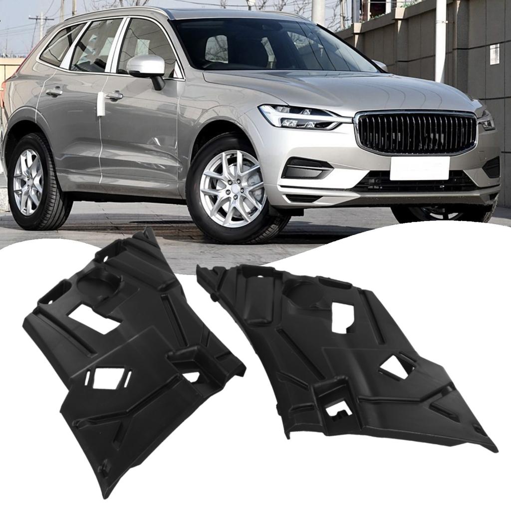 1 пара кронштейнов для крепления бампера переднего автомобиля для Volvo XC60 2018-2025, стойка для крепления бампера автомобиля