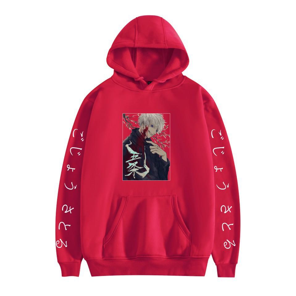 Повседневный свободный свитер с капюшоном с принтом для мужчин и женщин