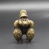 Pure Copper Office Desktop Mini Ornaments Gorilla Orangutan Home Decoration