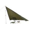 LOGOS Туристический вигвам Pentatarp 71202003 зеленый Ширина 430 x Общая длина 440 см (2023ОГРАНИЧЕННЫЙ) Размер (ок.)