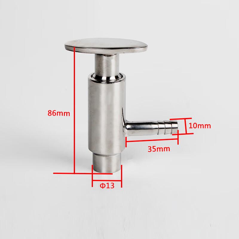 Stainless Steel Quick-Install Clamp Welding Water Valve