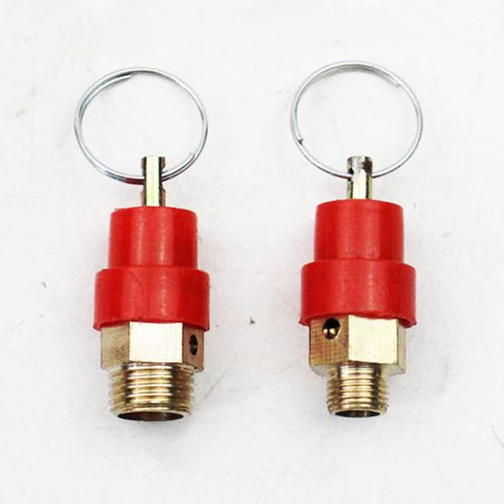 Предохранительный клапан воздушного компрессора, наружная резьба, тянущее кольцо, предохранительный клапан воздушного компрессора, поставка с завода