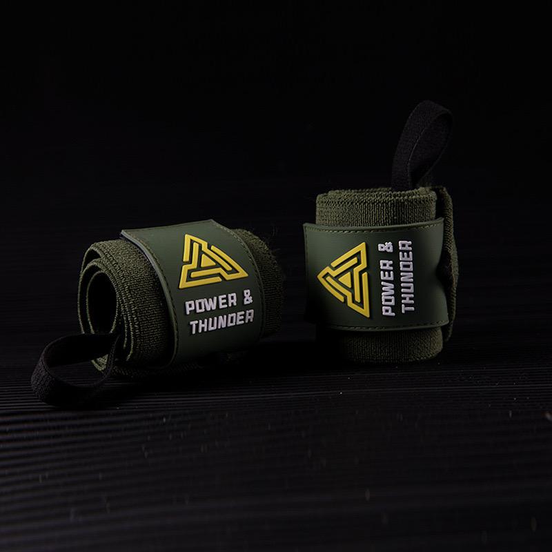1 Pair Premium Wrist Support Fitness Wristbands Protect Your Wrist During GYM Workouts Ideal for Intense Bench Press Deadlift 1