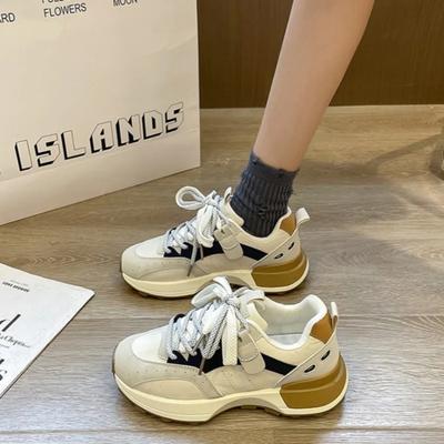 Мода 2024 г. Женская вулканизированная обувь Модные кроссовки на платформе Комфортные туфли Forrest Gump для женщин Дышащая повседневная обувь Tenis Mujer