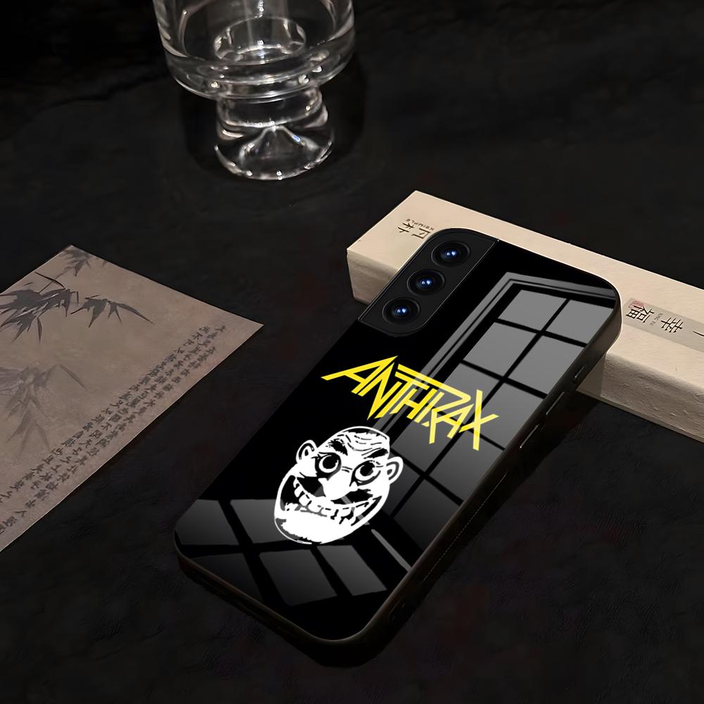 Чехол для телефона группы ANTHRAX для Samsung S 25 26 24 23 22 21 Ultra 10 Plus A16 Pro Fe 20 Note 34 S30 Стекло Ударопрочный