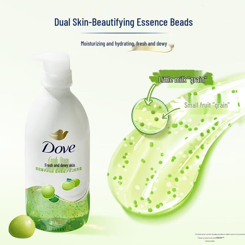 Гель для душа Dove Essence - Сочный зеленый виноград и соевое молоко