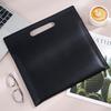 Leather Business File Holder Large Capacity Document Bag Leather Handbag Magnetic Tablet Bag Birthday Gift