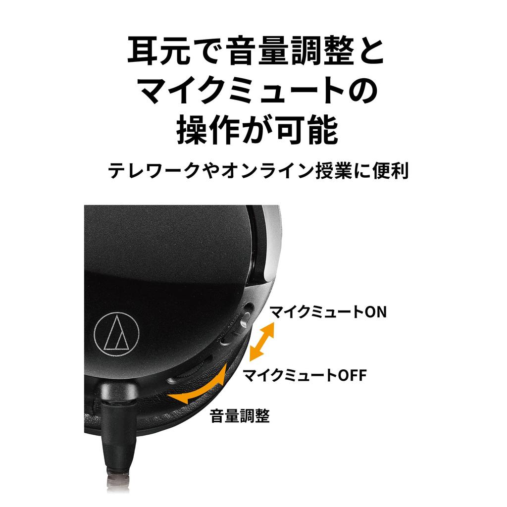 Игровая гарнитура Audio-Technica Черная ATH-GL3