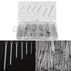 555PCS/PACK Cotter Pin 6 Sizes Clip Key Fastner Fitting Assortment Kit for Automotive, Mechanics, Car Garage, Power Equipment, Cars, Trucks, Lawn Mowe
