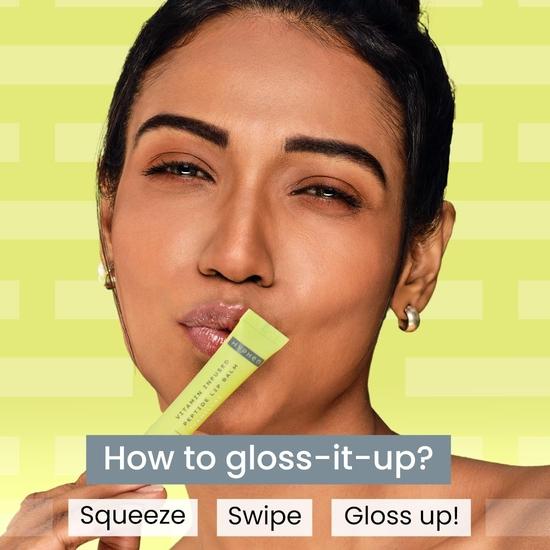 Hyphen-Vitamin Infused Peptide Lip Balm-Vanilla for Dry & Chapped Lips|Hydrating & Moisturizing Lip Balm for Unisex|for Dark Lips|Smoothen Lips|10gm