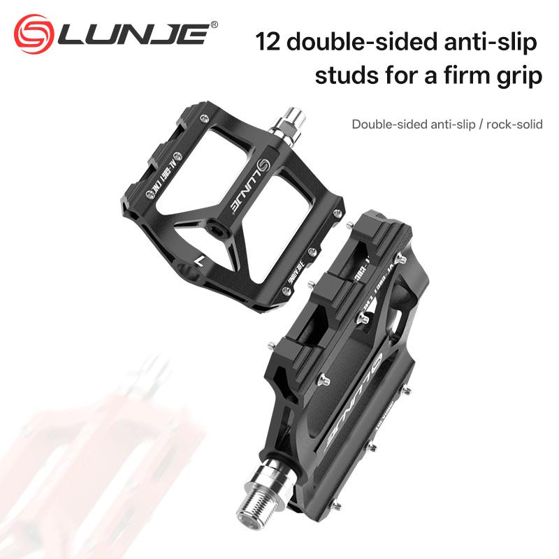 3 Peilin Bearings Pedal Road Bike Mountain Pedal Aluminum Alloy Anti slip Cycling