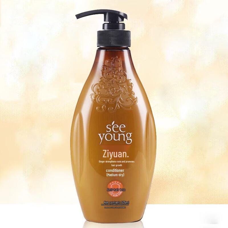 Набор шампуня и кондиционера против выпадения волос Ziyuan с имбирем