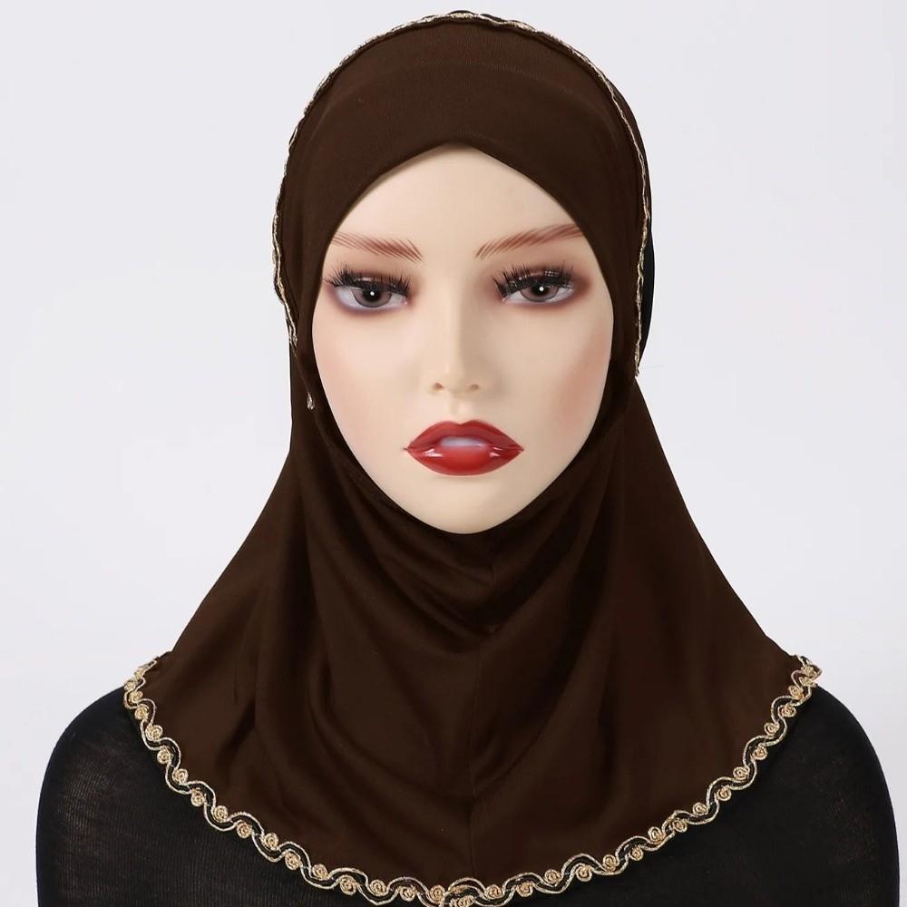 Breathable Hijab Scarf Modal Stretch Underscarf Comfortable Inner Cap Summer