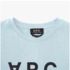 ApeSSe Cobqx H26943 Iab Light Blue Vpc Velvet Logo Men S Short Sleeve Tee